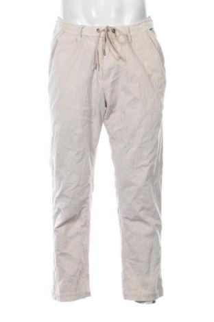 Męskie sztruksy Reell, Rozmiar L, Kolor ecru, Cena 53,99 zł