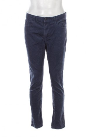 Męskie sztruksy Uniqlo, Rozmiar M, Kolor Niebieski, Cena 51,99 zł