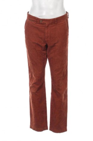 Pantaloni raiați de bărbați Walbusch, Mărime L, Culoare Portocaliu, Preț 76,99 Lei