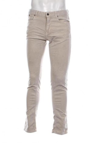 Męskie sztruksy Zara, Rozmiar S, Kolor ecru, Cena 41,99 zł