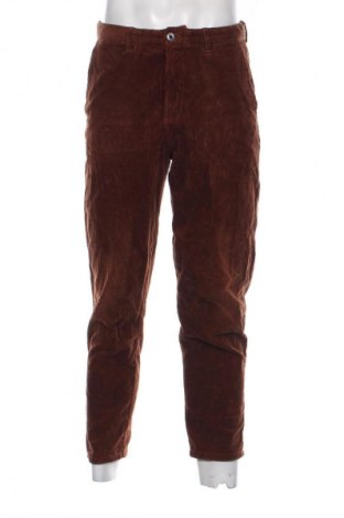 Męskie sztruksy Zara, Rozmiar M, Kolor Brązowy, Cena 42,99 zł