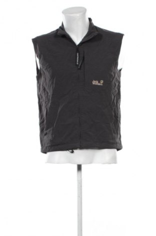 Herrenweste Jack Wolfskin, Größe M, Farbe Grau, Preis € 30,99