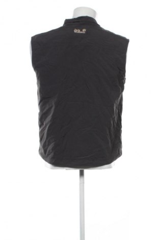 Herrenweste Jack Wolfskin, Größe M, Farbe Grau, Preis € 30,99