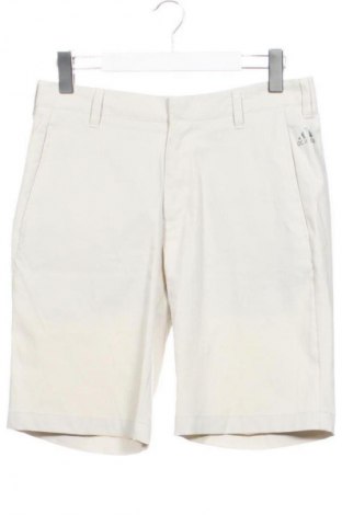 Ανδρικό κοντό παντελόνι Adidas, Μέγεθος S, Χρώμα Εκρού, Τιμή 23,99 €