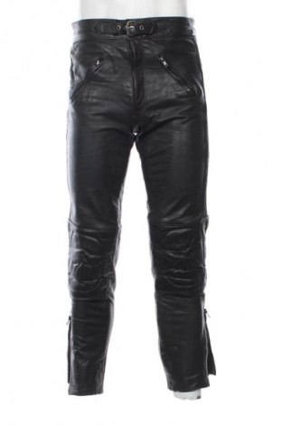 Ανδρικό δερμάτινο παντελόνι Unbranded, Μέγεθος M, Χρώμα Μαύρο, Τιμή 55,99 €