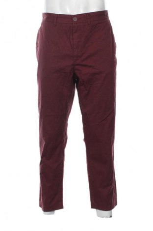 Pantaloni de bărbați H&M, Mărime XL, Culoare Roșu, Preț 63,99 Lei