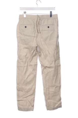 Męskie spodnie H&M, Rozmiar S, Kolor ecru, Cena 37,99 zł