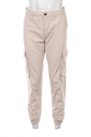 Męskie spodnie New Look, Rozmiar M, Kolor Beżowy, Cena 107,17 zł