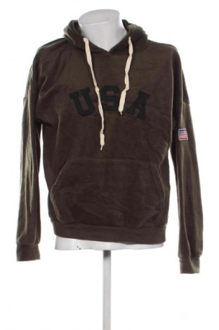 Ανδρικό φούτερ fleece Unbranded, Μέγεθος L, Χρώμα Πράσινο, Τιμή 17,99 €