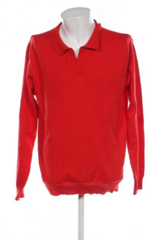 Ανδρικό πουλόβερ Bpc Bonprix Collection, Μέγεθος XL, Χρώμα Κόκκινο, Τιμή 8,99 €