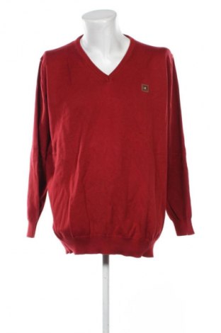 Męski sweter Fabiani, Rozmiar 5XL, Kolor Czerwony, Cena 87,99 zł