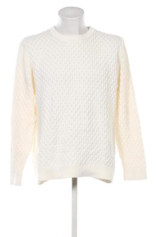 Ανδρικό πουλόβερ H&M, Μέγεθος XL, Χρώμα Εκρού, Τιμή 18,00 €