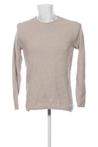 Ανδρικό πουλόβερ Jack & Jones, Μέγεθος L, Χρώμα  Μπέζ, Τιμή 11,99 €