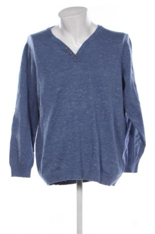 Ανδρικό πουλόβερ Jean Pascale, Μέγεθος XXL, Χρώμα Μπλέ, Τιμή 8,99 €