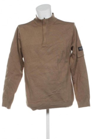 Męski sweter Petrol Industries, Rozmiar XL, Kolor Brązowy, Cena 55,99 zł