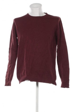 Ανδρικό πουλόβερ Pull&Bear, Μέγεθος L, Χρώμα Κόκκινο, Τιμή 11,99 €