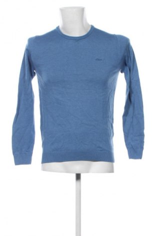Ανδρικό πουλόβερ S.Oliver, Μέγεθος S, Χρώμα Μπλέ, Τιμή 14,99 €