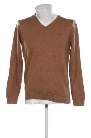Férfi pulóver S.Oliver, Méret M, Szín Barna, Ár 5 399 Ft