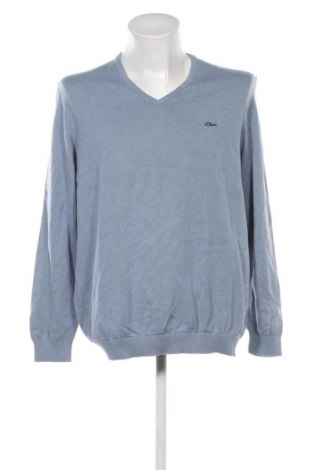 Męski sweter S.Oliver, Rozmiar XL, Kolor Niebieski, Cena 59,99 zł