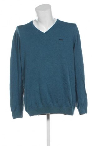 Męski sweter S.Oliver, Rozmiar XL, Kolor Niebieski, Cena 74,99 zł