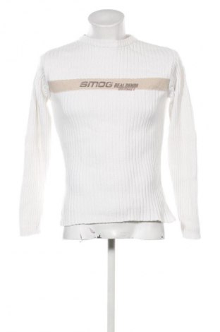 Férfi pulóver Smog, Méret M, Szín Fehér, Ár 3 509 Ft