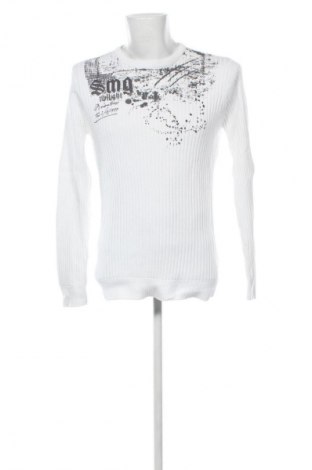 Férfi pulóver Smog, Méret L, Szín Fehér, Ár 7 438 Ft