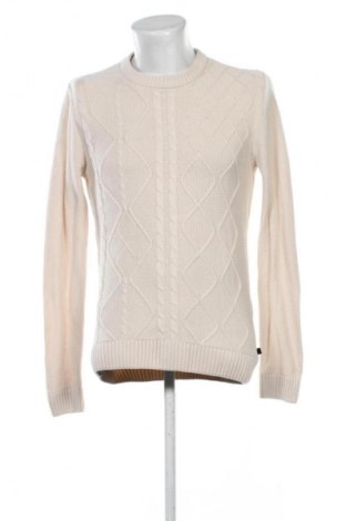Ανδρικό πουλόβερ Tom Tailor, Μέγεθος S, Χρώμα Εκρού, Τιμή 25,00 €