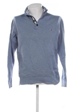 Męski sweter Tommy Hilfiger, Rozmiar L, Kolor Niebieski, Cena 179,99 zł