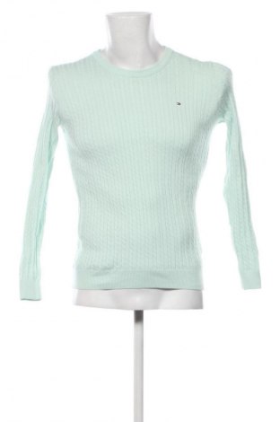 Мъжки пуловер Tommy Hilfiger, Размер M, Цвят Зелен, Цена 31,25 €