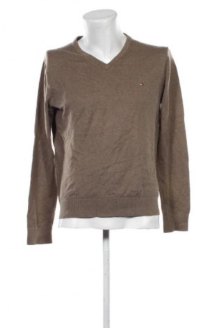 Pulover de bărbați Tommy Hilfiger, Mărime L, Culoare Maro, Preț 252,99 Lei