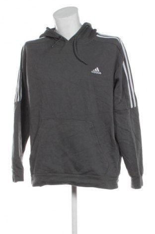 Ανδρικό φούτερ Adidas, Μέγεθος L, Χρώμα Γκρί, Τιμή 28,99 €