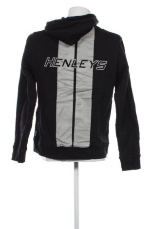 Férfi sweatshirt Henleys, Méret L, Szín Fekete, Ár 7 409 Ft