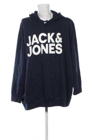 Ανδρικό φούτερ Jack & Jones, Μέγεθος 5XL, Χρώμα Μπλέ, Τιμή 38,99 €