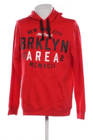 Męska bluza Jean Pascale, Rozmiar XL, Kolor Czerwony, Cena 48,99 zł