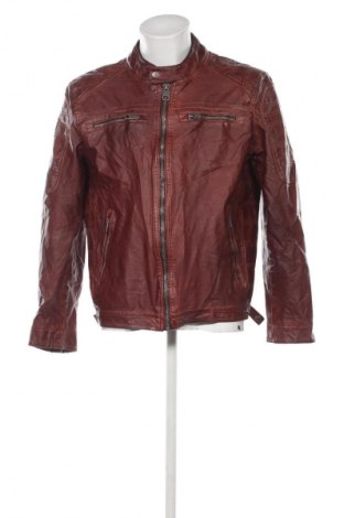 Męska skórzana kurtka Angelo Litrico, Rozmiar L, Kolor Brązowy, Cena 119,99 zł