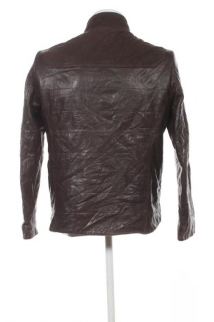 Ανδρικό δερμάτινο μπουφάν BOSS, Μέγεθος M, Χρώμα Καφέ, Τιμή 239,99 €