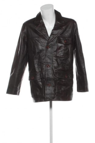 Ανδρικό δερμάτινο μπουφάν Ben Sherman, Μέγεθος M, Χρώμα Καφέ, Τιμή 129,99 €