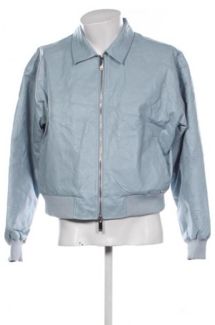 Pánská kožená bunda  Boohoo, Velikost M, Barva Modrá, Cena  719,00 Kč