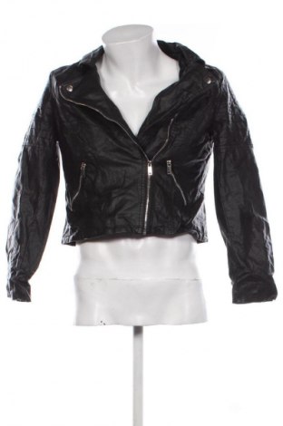 Férfi bőrdzseki Boohoo, Méret XL, Szín Fekete, Ár 11 039 Ft