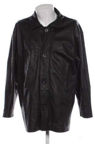 Ανδρικό δερμάτινο μπουφάν Canda, Μέγεθος L, Χρώμα Μαύρο, Τιμή 40,99 €