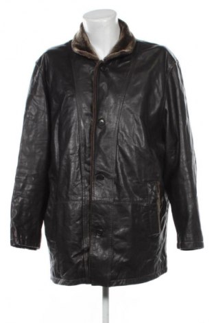 Ανδρικό δερμάτινο μπουφάν Carlo Colucci, Μέγεθος XXL, Χρώμα Καφέ, Τιμή 104,99 €