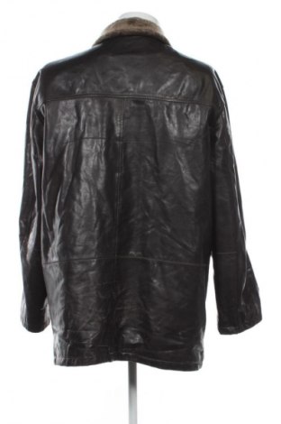 Ανδρικό δερμάτινο μπουφάν Carlo Colucci, Μέγεθος XXL, Χρώμα Καφέ, Τιμή 104,99 €