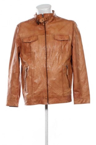 Pánská kožená bunda  Casa Moda, Velikost L, Barva Oranžová, Cena  3 299,00 Kč