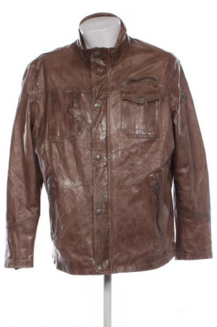 Pánská kožená bunda  Engbers, Velikost XXL, Barva Hnědá, Cena  2 329,00 Kč
