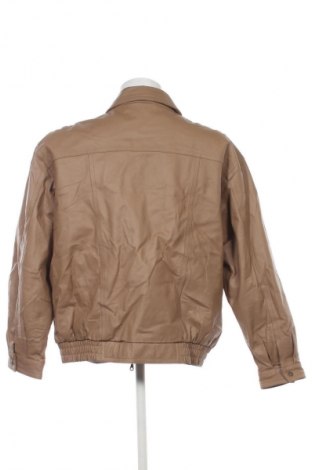 Ανδρικό δερμάτινο μπουφάν Front Line, Μέγεθος XXL, Χρώμα  Μπέζ, Τιμή 64,99 €