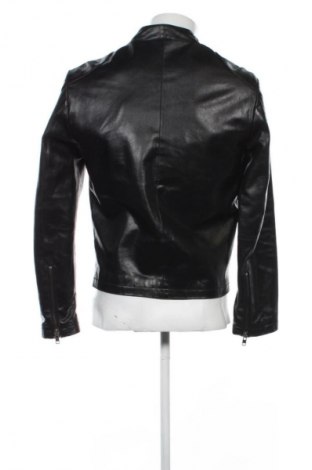 Férfi bőrdzseki H&M, Méret M, Szín Fekete, Ár 22 727 Ft