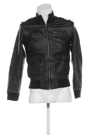 Pánská kožená bunda  H&M, Velikost S, Barva Černá, Cena  1 229,00 Kč