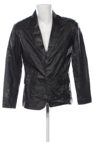 Ανδρικό δερμάτινο μπουφάν Iparelde, Μέγεθος XL, Χρώμα Μαύρο, Τιμή 86,99 €