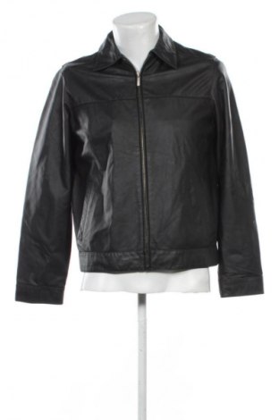 Férfi bőrdzseki Jack & Jones, Méret M, Szín Fekete, Ár 30 749 Ft