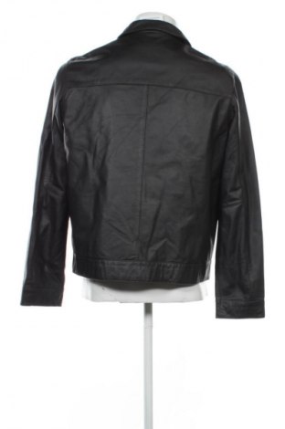Férfi bőrdzseki Jack & Jones, Méret M, Szín Fekete, Ár 30 749 Ft